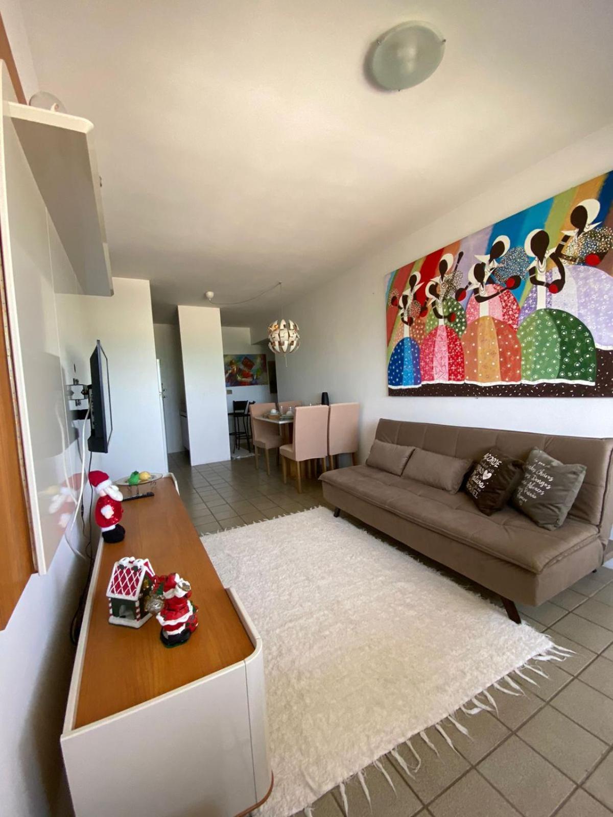 Apartamento Flat with the sea view Maceió Habitación foto